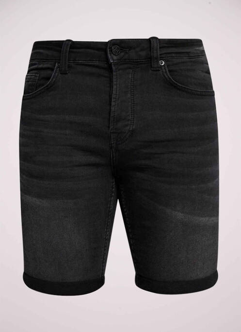 Short noir ONLY&SONS pour homme