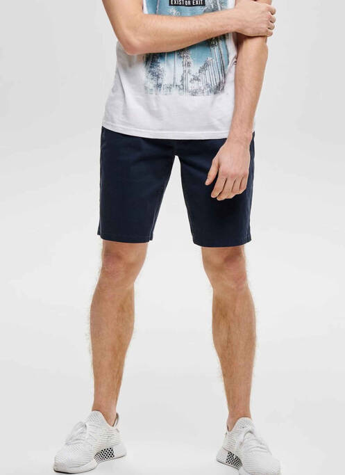 Short bleu ONLY&SONS pour homme