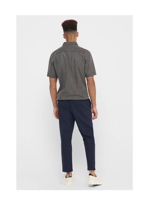 Pantalon chino taupe ONLY&SONS pour homme