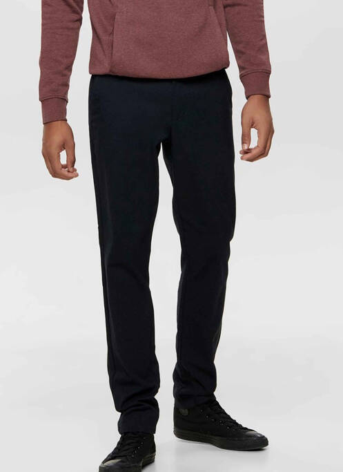 Pantalon chino bleu ONLY&SONS pour homme