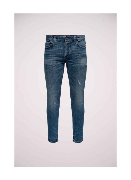 Jeans coupe slim bleu ONLY&SONS pour homme