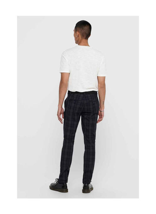 Pantalon chino bleu ONLY&SONS pour homme