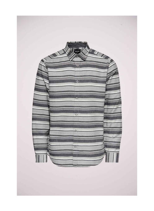 Chemise manches longues gris ONLY&SONS pour homme