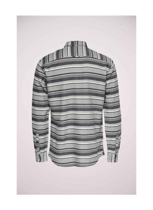 Chemise manches longues gris ONLY&SONS pour homme