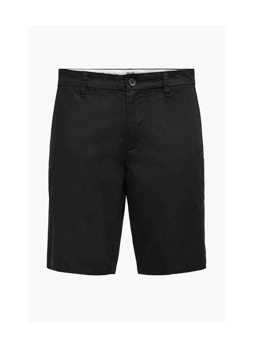 Short noir ONLY&SONS homme