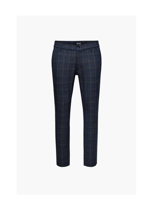 Pantalon slim bleu ONLY&SONS pour homme