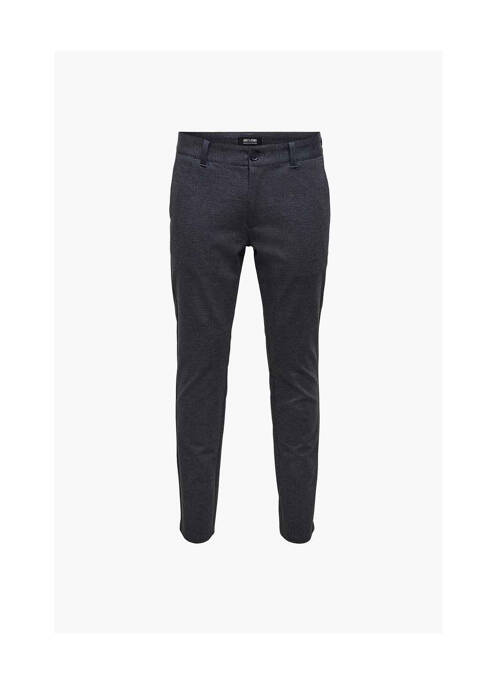 Pantalon chino bleu ONLY&SONS pour homme