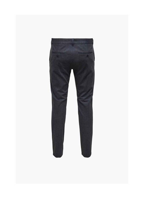 Pantalon chino bleu ONLY&SONS pour homme