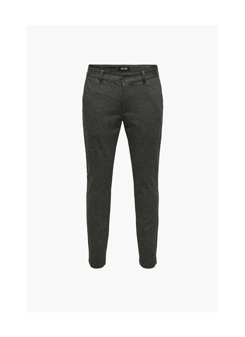 Pantalon chino vert ONLY&SONS pour homme