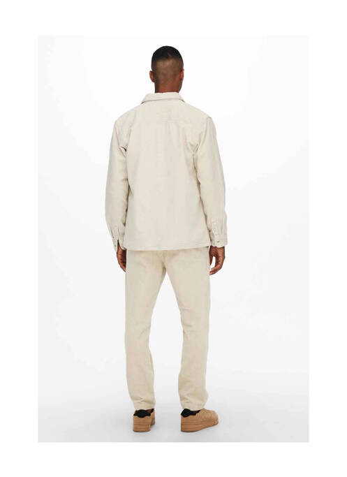 Pantalon chino blanc ONLY&SONS homme