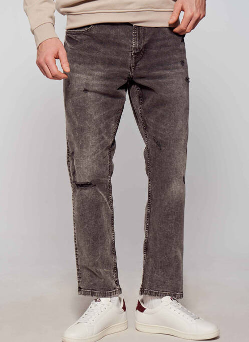 Jeans coupe droite gris ONLY&SONS pour homme