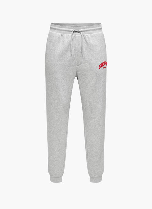 Jogging gris ONLY&SONS pour homme