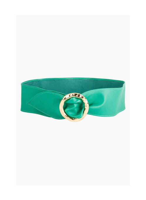 Ceinture vert MORGAN femme