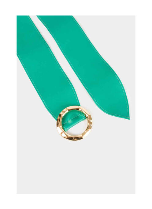 Ceinture vert MORGAN femme