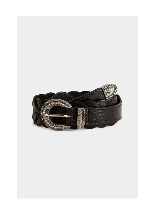 Ceinture noir MORGAN pour femme