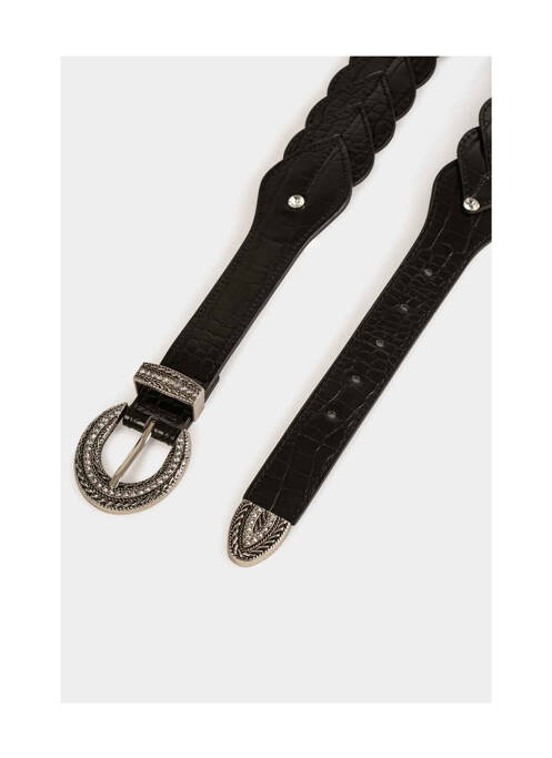 Ceinture noir MORGAN pour femme