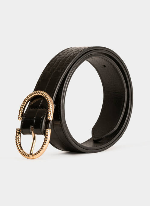 Ceinture noir MORGAN pour femme