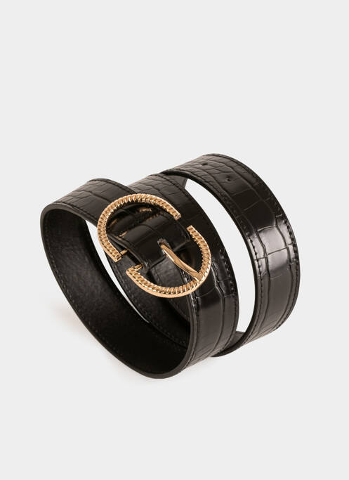 Ceinture noir MORGAN pour femme