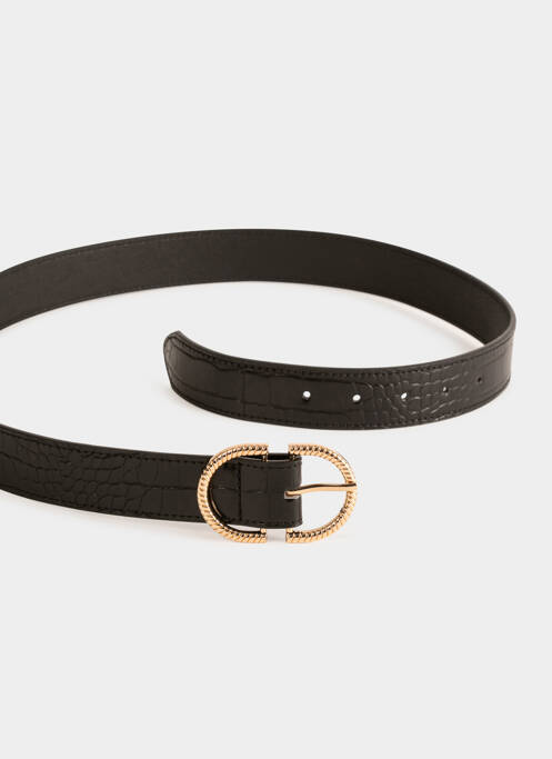 Ceinture noir MORGAN pour femme