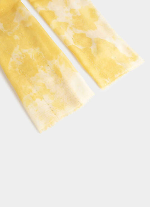 Foulard jaune MORGAN pour femme