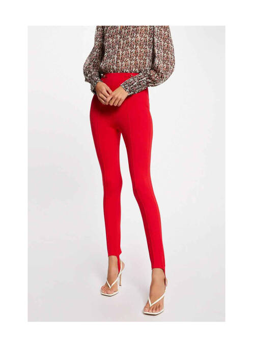 Legging rouge MORGAN pour femme