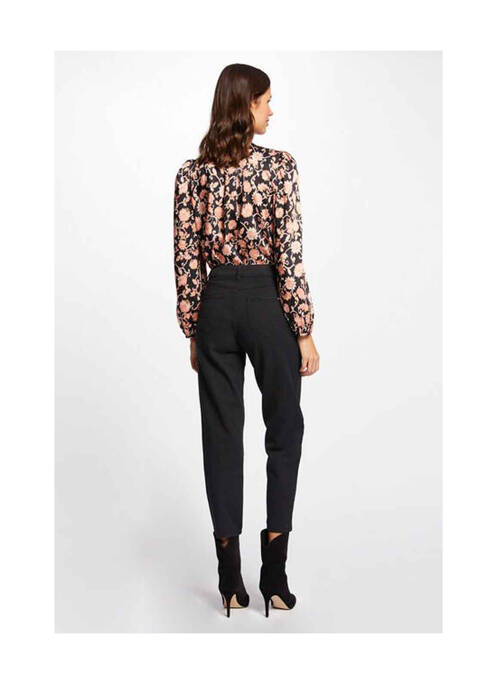 Pantalon droit noir MORGAN pour femme