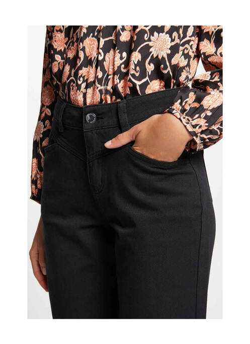 Pantalon droit noir MORGAN pour femme