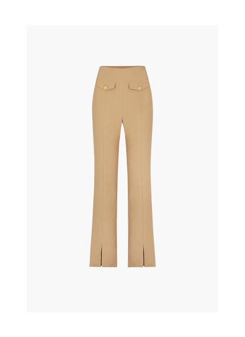 Pantalon chino marron MORGAN pour femme