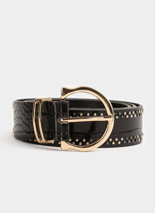 Ceinture noir MORGAN femme