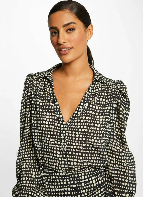 Chemisier noir MORGAN pour femme
