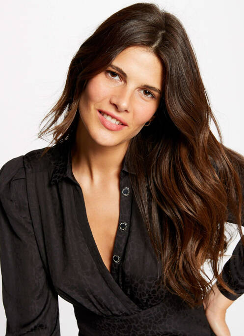 Chemisier noir MORGAN femme