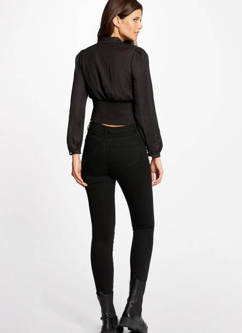 Chemisier noir MORGAN femme