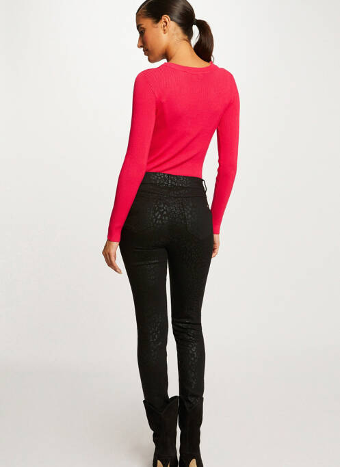 Pantalon slim noir MORGAN pour femme