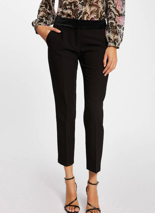 Pantalon chino noir MORGAN pour femme