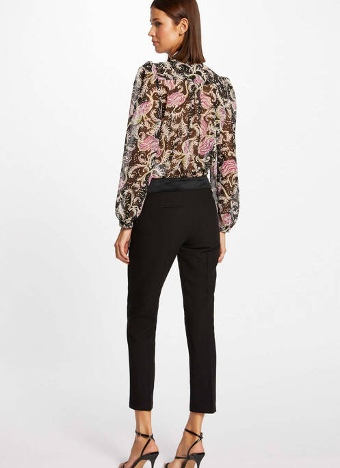 Pantalon chino noir MORGAN pour femme