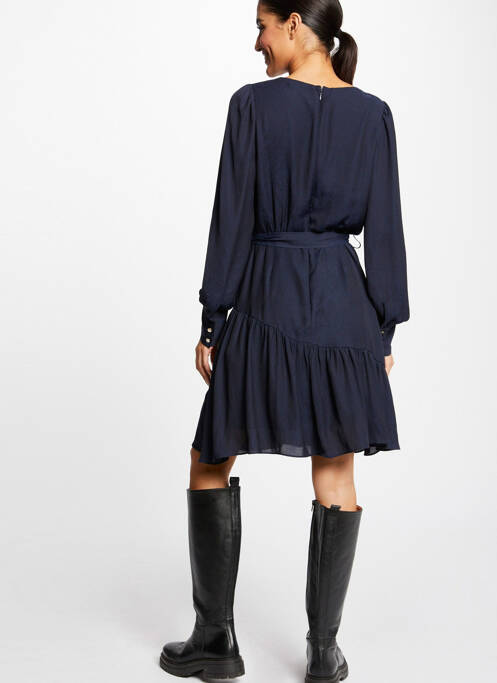 Robe courte bleu MORGAN pour femme