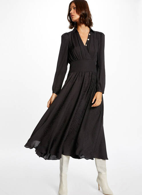 Robe longue noir MORGAN pour femme