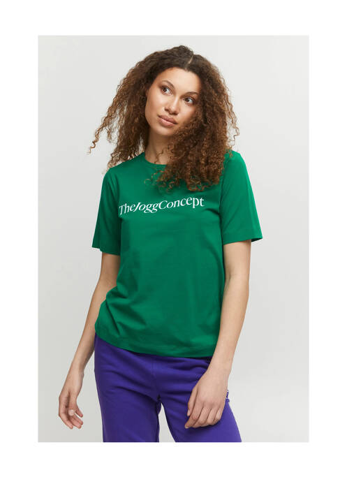 T-shirt vert THE JOGG CONCEPT pour femme