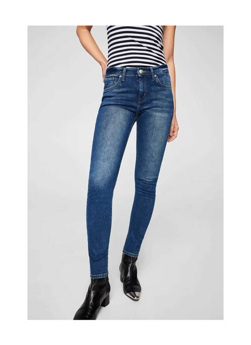Jeans skinny bleu MANGO pour femme