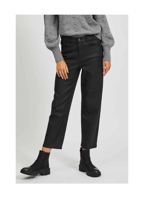 Pantalon droit noir OBJECT pour femme