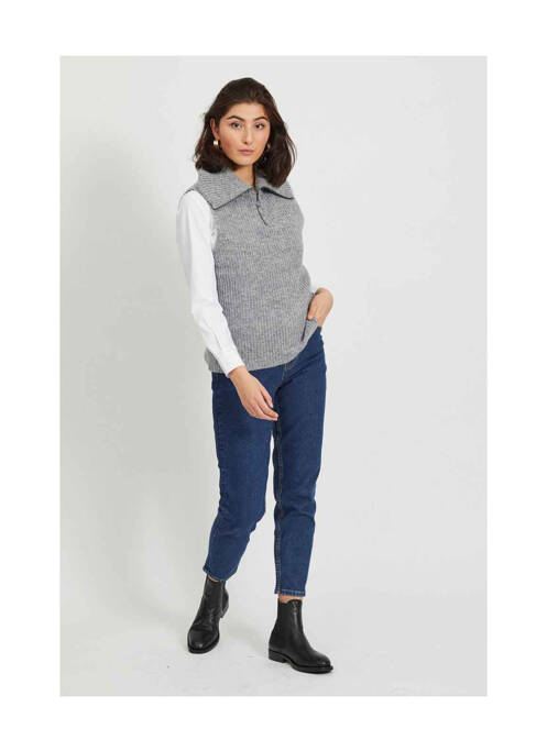 Débardeur gris OBJECT pour femme