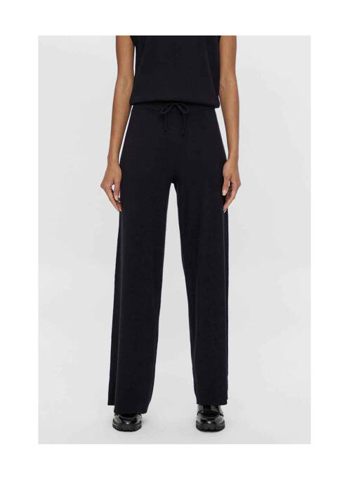 Pantalon droit noir OBJECT pour femme