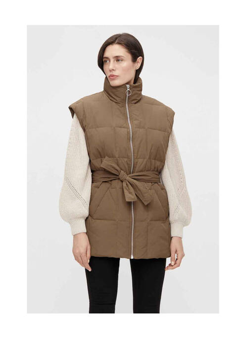 Doudoune marron OBJECT pour femme