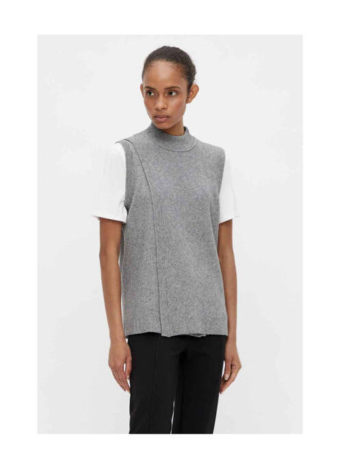 Débardeur gris OBJECT pour femme