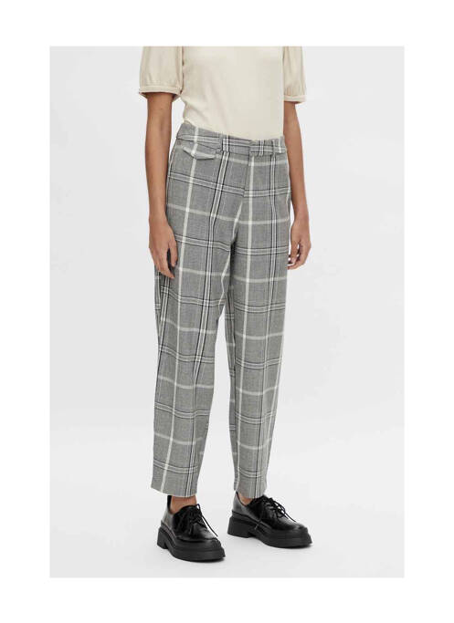 Pantalon chino gris OBJECT pour femme