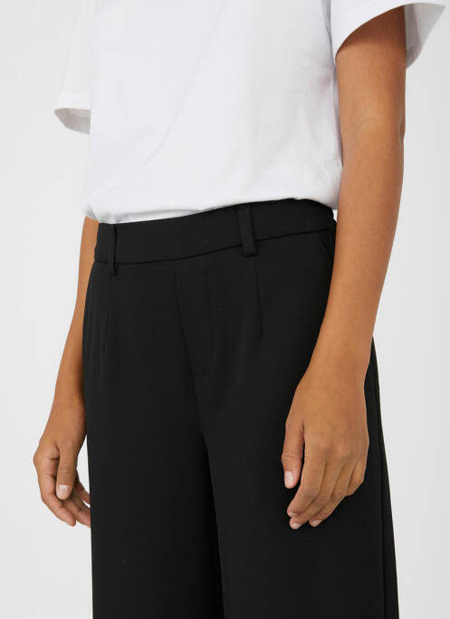 Pantalon droit noir OBJECT pour femme
