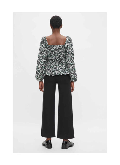 Pantalon large noir OBJECT pour femme