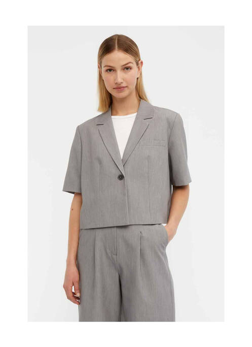 Blazer gris OBJECT pour femme