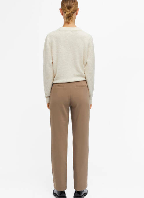 Pantalon chino marron OBJECT pour femme