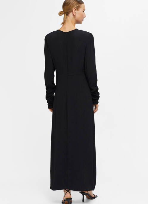 Robe longue noir OBJECT pour femme